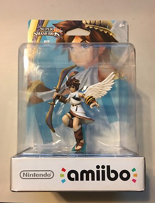 Super Smash Bros Pit amiibo WII U 3DS Kid Icarus US