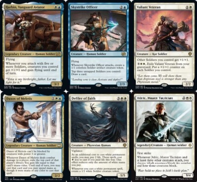 Custom Commander Deck - Soldiers - Harbin, Aviator - 100 Card EDH Deck - NM