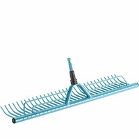 Gardena Rasenrechen 32 Zinken B: 60Cm FäCherbesen Rechen Laub Rasen Garten Neu