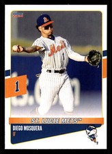 Diego Mosquera 2024 Choice St. Lucie Mets #09 St. Lucie Mets