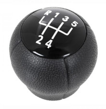 für OPEL MERIVA A TIGRA B KNOPF KNAUF SCHALTKNAUF 5 GANG SCHWARZ