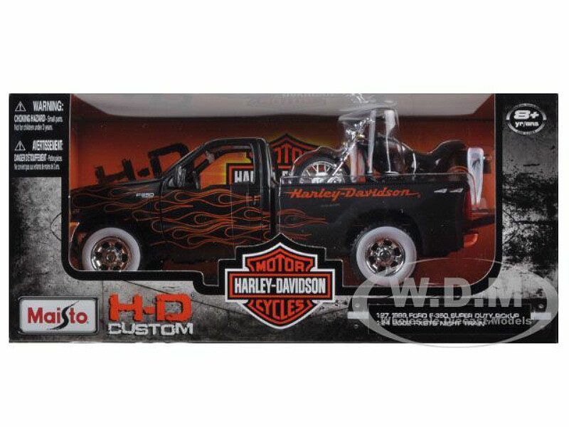 フォード Ｆ－350ピックアップ ハーレーカラー 1/27 ミニカー マイスト s-l1200.jpg