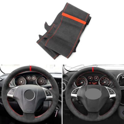 Car Steering Wheel Leather Cover For Fiat Bravo Doblo Grande Punto Linea Qubo