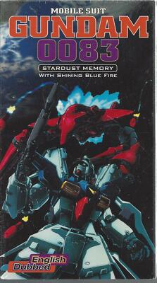 Gundam 0083: Stardust Memory 4 - With Shining Blue Fire (VHS, 1999 