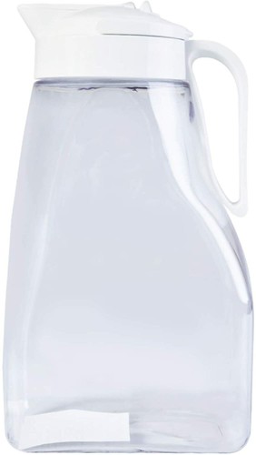 Airtight Largepour 3.1 QT Pitcher with Lid, Top Handle for Water Juice Tea Jug - Picture 5 of 13