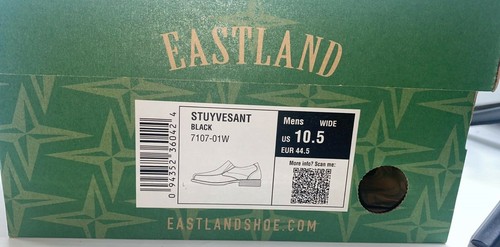 Eastland Men's Stuyvesant Loafer 7107-01W Black - Size 10.5W - Picture 9 of 9