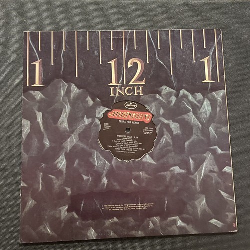 TEARS FOR FEARS - MOTHER'S TALK, MERCURY PRO 410-1, 12 " PROMO SINGLE, 1984, - Picture 4 of 6