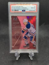 Ryan Nugent Hopkins 2012-13 Fleer Retro Essential Credentials Future /40 PSA 8