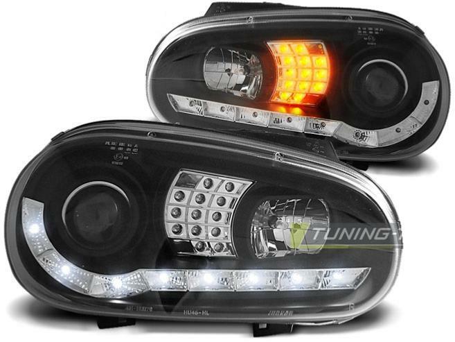 Phares LED VW Golf 4 pour remplacer des optiques ternies de 1997 à 2003