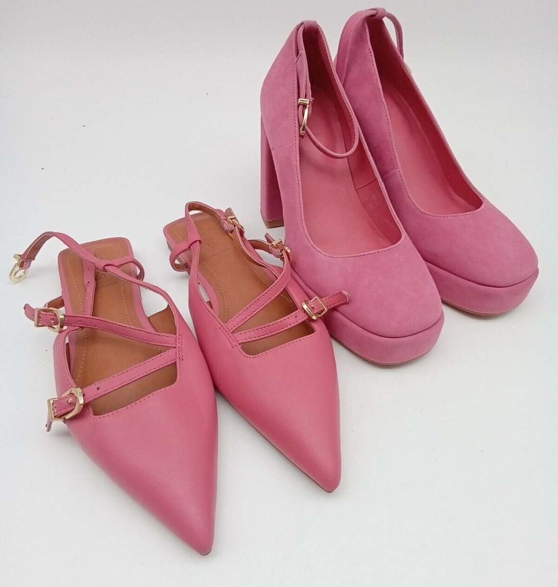 Pink Marks And Spencer Shoes And Sandals Shop Glitter Detailed