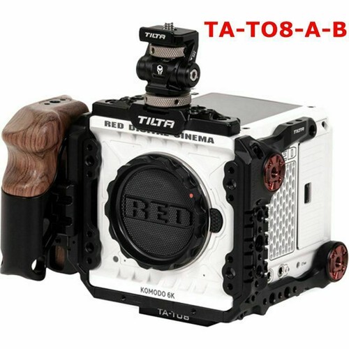 Tilta RED KOMODO K6 Kit Cage Plate Adpater Wooden Handle Battery Adapter (Black) - Picture 10 of 15
