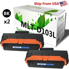 2-Pack MLTD103L Toner Cartridge D103L 103L for SCX-4726FN Printer