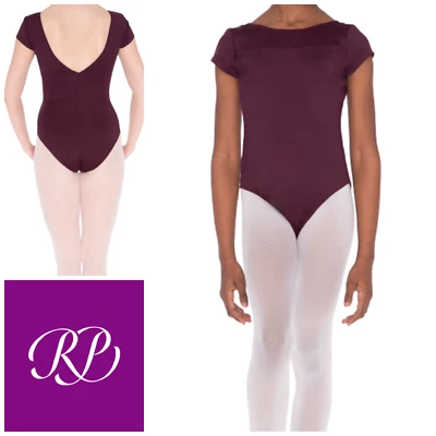 Russian Pointe Leotard Ballet Size XS UK 6 - 8 Foundations 7 Cap Sleeve Dancing