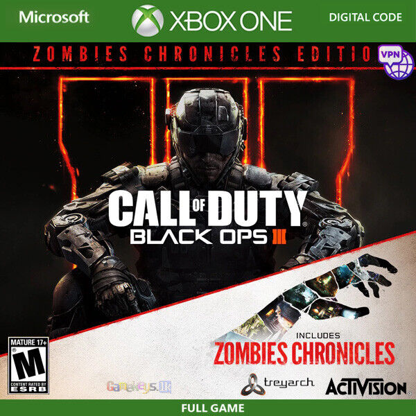  Call of Duty Black Ops III Zombie Chronicles - Xbox One :  Activision Inc: Everything Else