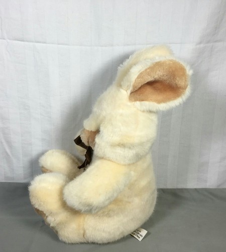 Sugar Loaf Plush Easter Bunny Stuffed Rabbit Yellow. Vintage 1988 - Picture 2 of 8