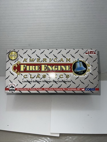 American Classics 1952 Ahrens-Fox Fire HT Engine COA Mint - Picture 13 of 20