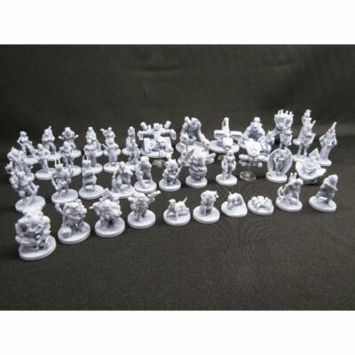 Sci Fi Mini Set 4 - 48 pc The Ignis Quadrant EC3D Miniatures