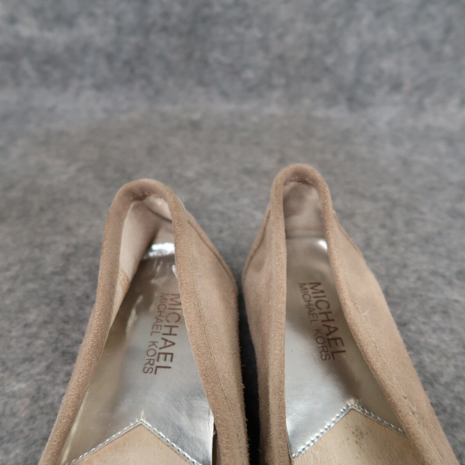 Michael Kors Shoes Womens 6.5 Loafer Leather Moccasin Slip On Fashion Career Tan thumbnail 13