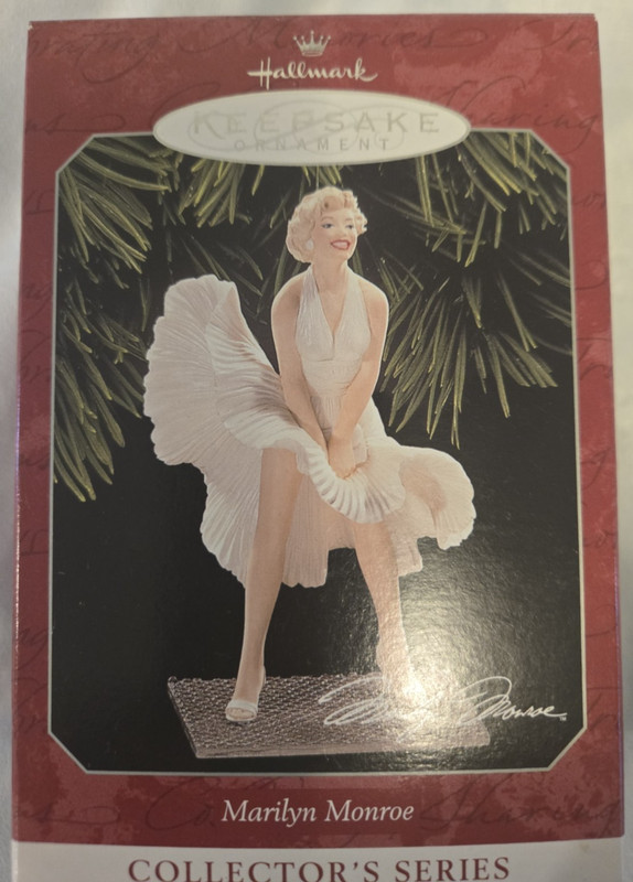 1998 Hallmark Marilyn Monroe Ornament #2 in the Series