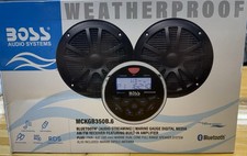 BOSS Audio Systems MCKGB350B.6 Bluetooth Mp3 Am Fm Rds Marine Black