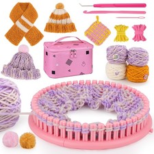 AHCo. Knitting Loom Kit for Beginners, Creative Small to Medium, Multicolor