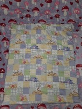 Winnie The Pooh Crib Set-Sheet Quilt Lovey. Vintage Y2K Disney Baby Nursery