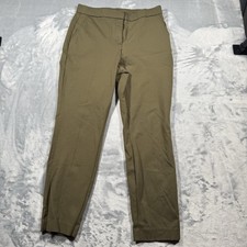 Banana Republic Womens Khaki Dress Pants Olive Green Women s Size 8 Preowned