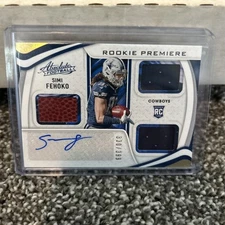 2021 Panini Absolute #241 Simi Fehoko Rookie Premiere RPA /399 Cowboys Cardinals