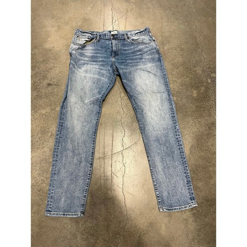 Todd Snyder TODD SNYDER 5 Pocket Stretch Slim Fit Blue Denim Jeans Gr. 36x32