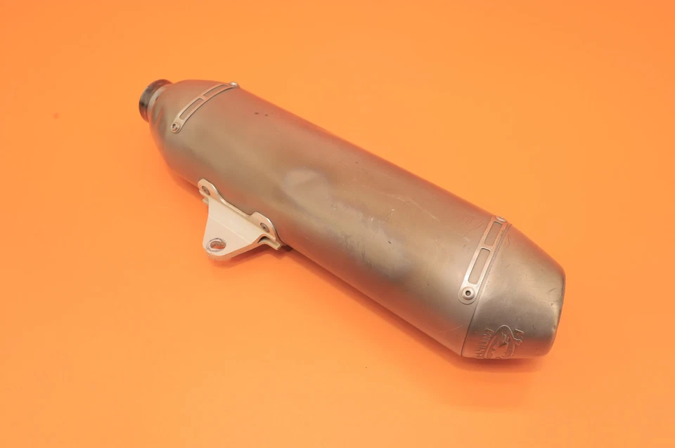 Tubo silenciador cabezal escape bomba eléctrica titanio RMZ250 RMZ 250 FMF 4.1 2007-2009 Foto 4 de 4