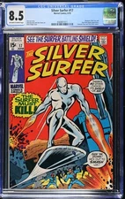 Silver Surfer #17 - Marvel Comics 1970 CGC 8.5 Mephisto, Nick Fury and Dum Dum D