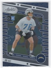 #105 2024 Absolute BASE  Joe Alt RC Los Angeles Chargers