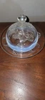 White Opalescent Butterdish