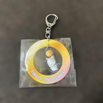 FF14 Warrior of Light Trajectory Minion Keychain Mog Mini Figure 14+