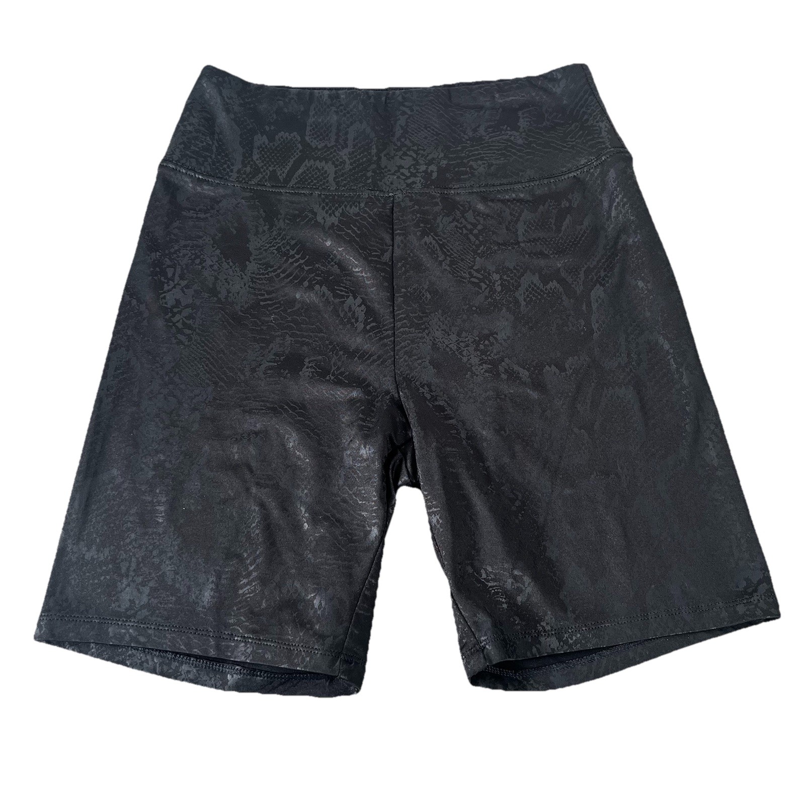 American Eagle Bike Shorts Black Python Print Siz… - image 2