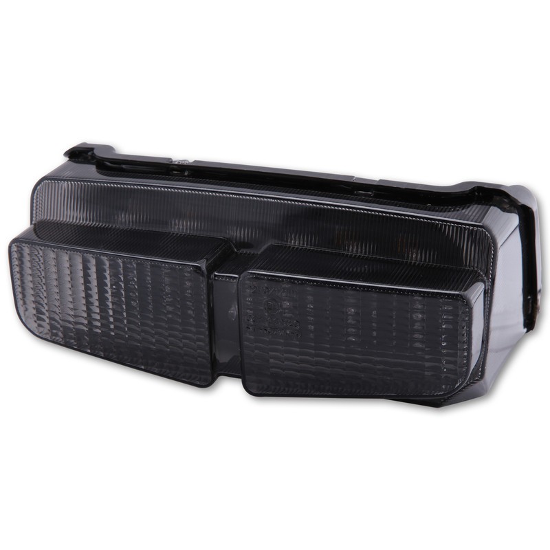 Feu LED HIGHSIDER fumé avec éclairage de stop ultra puissant pour FZS 600