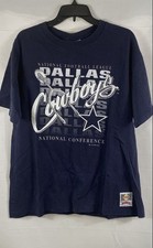 Vintage 1993 Dallas Cowboys NFL Nutmeg Mills Single Stitch Made in USA Sz L
