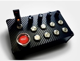 Sim Racing Button Box for Competition Lighted Buttons XBOX S/X Start Console