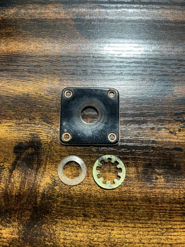 Vintage 1954 Gibson Black plastic input jack Vintage