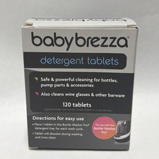 Baby Brezza Detergent Soap Tablets for Bottle Washers, 120 Tablets A15