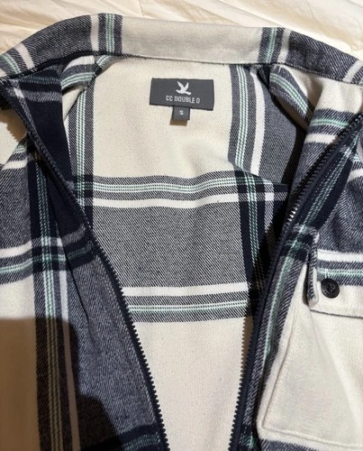 CC DOUBLE O plaid jacket - men’s small, relaxed fit - from Thailand image 6
