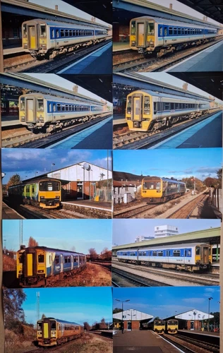 BULK BATCH 2nd GEN DMU RAILWAY PRINTS X 10  6" X 4"  NEW SCAN TESTS (DMUBBB)
