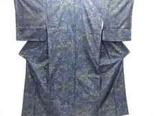 7578507: JAPANESE KIMONO / DORO OSHIMA TSUMUGI