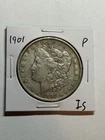 1901-P $1 MORGAN SILVER DOLLAR XF EXTRA FINE DETAILS TOUGH DATE