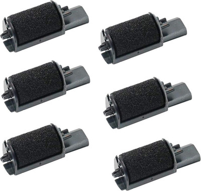 IR40 Black Ink Roller X [6 Pack] Compatible with Casio Canon Citizen and  Printi