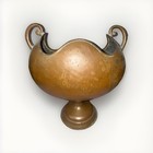 Antique Imperial Russian Copper Jardiniere A.B. Batashev Tula Samovar Bowl Mark — photo 1