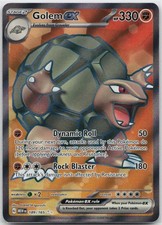 Golem ex Ultra Rare SV: Scarlet & Violet 151 189/165 Pokemon TCG on eBay