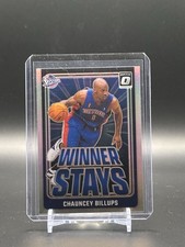 2024-25  Donruss Optic - Winner Stays Chauncey Billups #18 Pistons Silver Prizm
