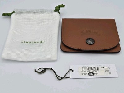 Kartenetui LONGCHAMP Le Pliage Xtra Cognac - Leder NEU