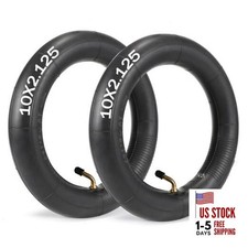 10x2.125 Inner Tubes,2 Pack 10x2 Replacement Inner Tube with 45  Valve for